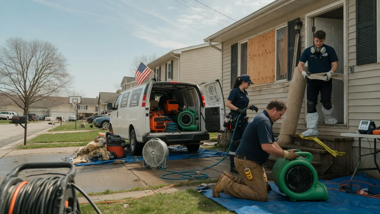 Water Damage Restoration in Moore, OK near me